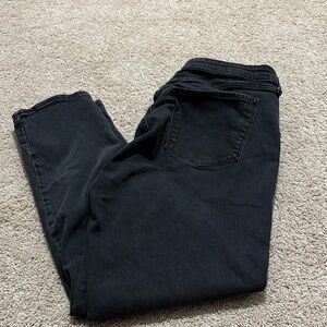 Old Navy Women's Black Straight Leg Jeans